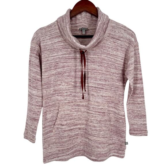 Talbots Tops - Talbots Sz SP Small Petite Mauve Pink 3/4 Sleeve Cozy Blouse Shirt Top Athletic